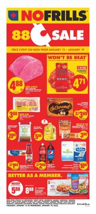 Grocery deals in the No Frills catalogue ( 2 days left)