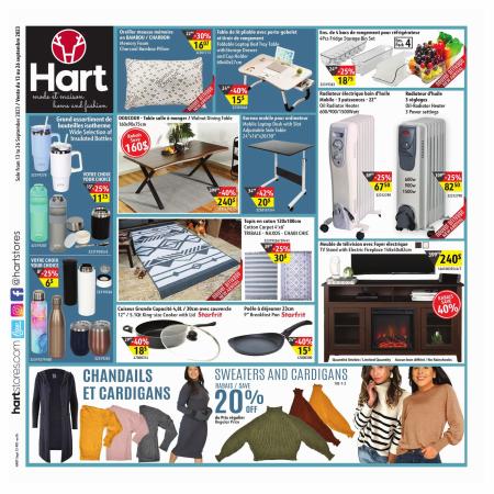 Hart catalogue in Quebec | Flyer | 2023-09-13 - 2023-09-26