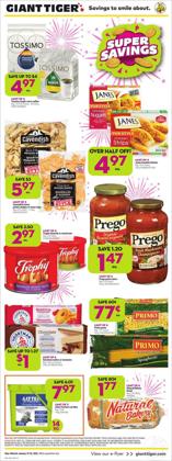 Grocery deals in the Giant Tiger catalogue ( Published today)