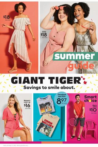 Giant Tiger catalogue | Giant Tiger Summer Guide  | 2022-05-24 - 2022-05-31