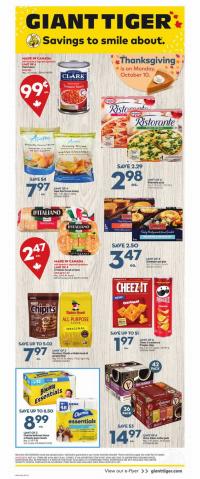 Giant Tiger catalogue in Ottawa | Weekly Flyer | 2022-09-28 - 2022-10-04