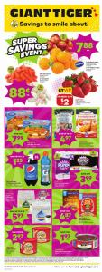 Offer on page 1 of the Weekly Flyer catalog of Giant Tiger
