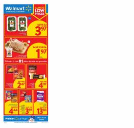 Grocery deals in the Walmart catalogue ( 2 days left)