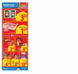 Grocery deals in the Walmart catalogue ( 2 days left)