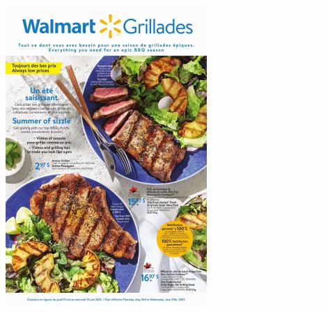 Walmart catalogue in La Pocatière | Walmart Grilling Digest | 2022-05-12 - 2022-06-29