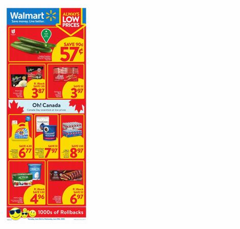 Walmart catalogue | Walmart Flyer | 2022-06-23 - 2022-06-29