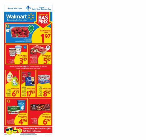 Walmart catalogue in Val-d'Or | Walmart Flyer | 2022-06-23 - 2022-06-29