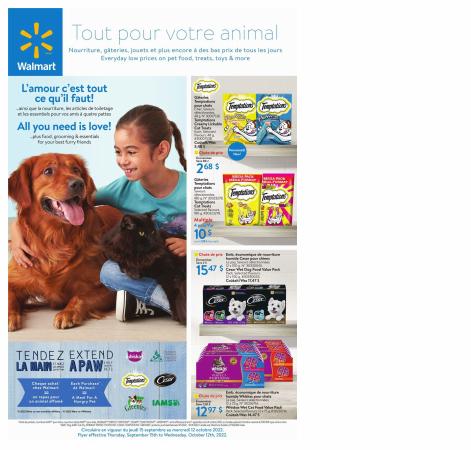 Walmart catalogue in Saint-Hyacinthe | Walmart Walmart Everything Pet | 2022-09-15 - 2022-10-12