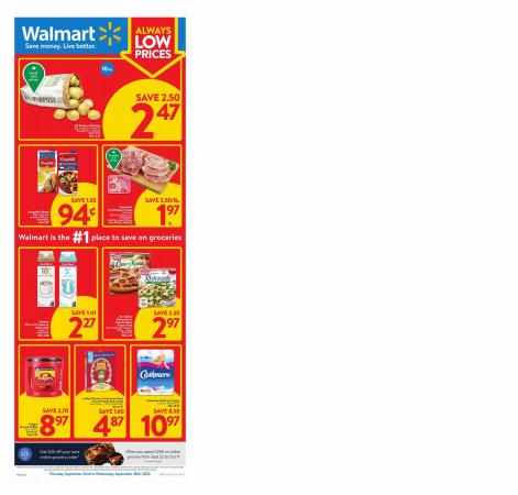 Walmart catalogue in Bowmanville | Walmart Flyer | 2022-09-22 - 2022-09-28