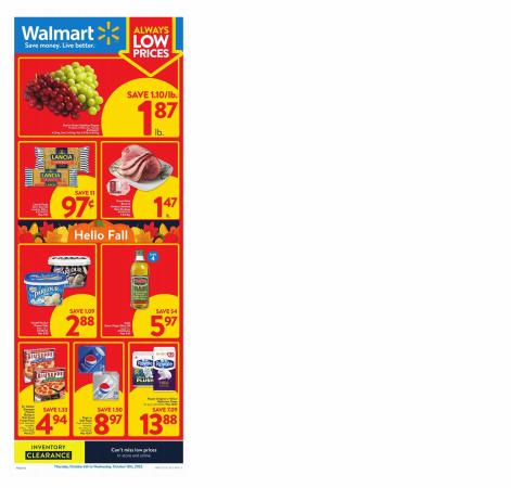 Walmart catalogue in Duncan | Walmart Flyer | 2022-10-06 - 2022-10-12
