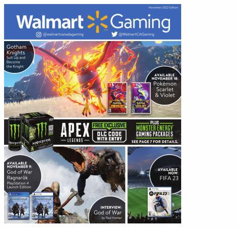 Walmart catalogue in Shawinigan | Walmart November Gaming Catalogue | 2022-11-08 - 2022-12-07