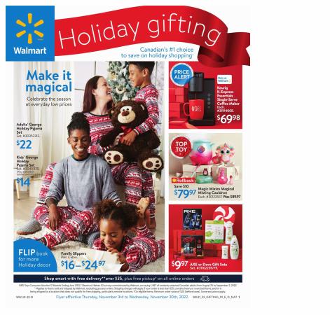 Offer on page 20 of the Walmart Holiday Gifting catalog of Walmart