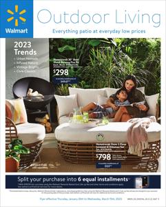Walmart catalogue | Walmart flyer | 2023-01-26 - 2023-03-15