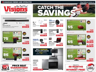 Electronics offers in Vancouver | Weekly Flyer in Visions Electronics | 2023-01-27 - 2023-02-02