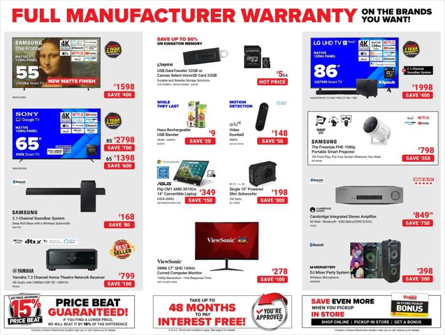 Visions Electronics catalogue in Edmonton | Weekly Flyer | 2023-03-17 - 2023-03-23