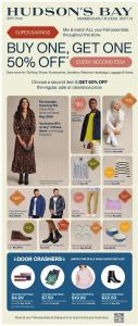 Clothing, Shoes & Accessories offers in Toronto | Hudson's Bay Weekly Flyer in Hudson's Bay | 2023-09-14 - 2023-09-24