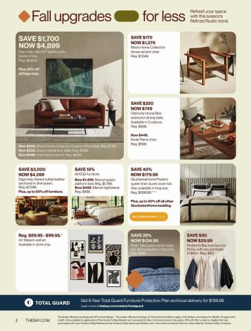 Hudson's Bay catalogue in Edmonton | Hudson's Bay Fall Home Sale Flyer | 2023-09-28 - 2023-10-09