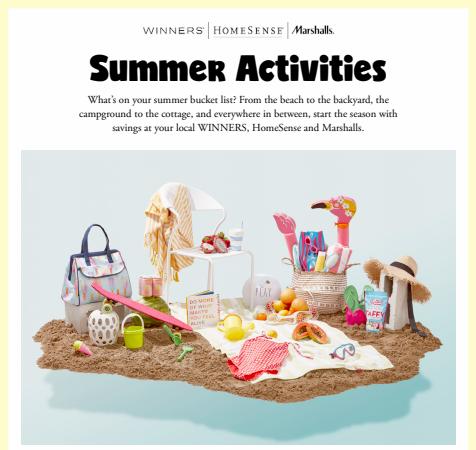 Clothing, Shoes & Accessories offers in Hamilton | Summer Activities in Marshalls | 2022-05-31 - 2022-07-11