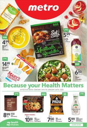 Grocery deals in the Metro catalogue ( 4 days left)