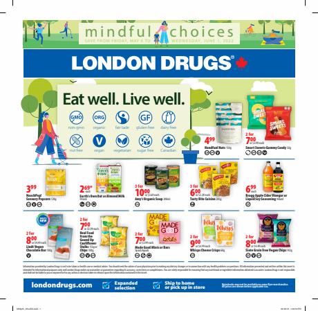 Pharmacy & Beauty offers in Vancouver | Food - West in London Drugs | 2022-05-06 - 2022-06-01