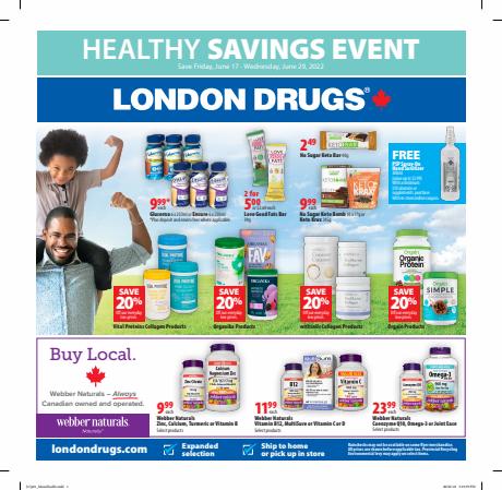 Pharmacy & Beauty offers in Edmonton | Pharmacy - West in London Drugs | 2022-06-17 - 2022-06-29