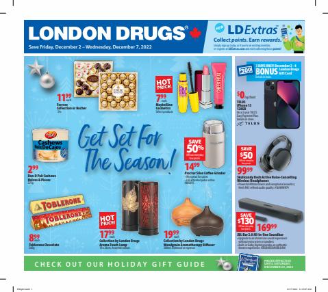 Pharmacy & Beauty offers in Edmonton | Special Flyer - West in London Drugs | 2022-12-02 - 2022-12-07