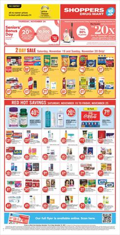 Shoppers Drug Mart catalogue in Edmonton | Shoppers Drug Mart Weekly ad | 2022-11-19 - 2022-11-25