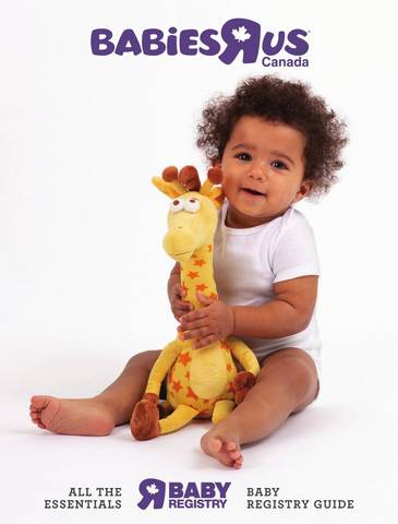 Toys R us catalogue in Toronto | Baby Registry Guide | 2021-10-07 - 2022-07-31