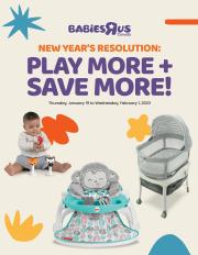 Kids, Toys & Babies offers in Hamilton | Babies R Us Flyer in Toys R us | 2023-01-19 - 2023-02-01
