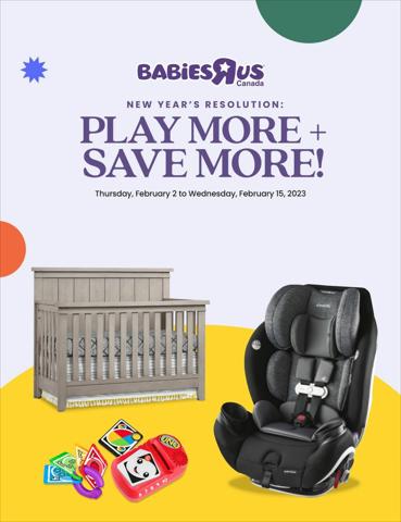 Toys R us catalogue in Toronto | Toys R us flyer | 2023-02-02 - 2023-02-15