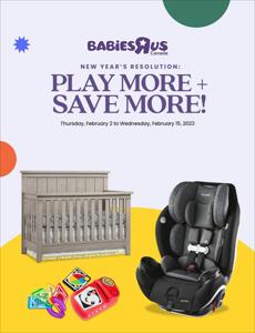 Kids, Toys & Babies offers in Toronto | Toys R us flyer in Toys R us | 2023-02-02 - 2023-02-15
