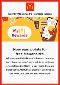 Restaurants deals in the McDonald's catalogue ( More than a month)