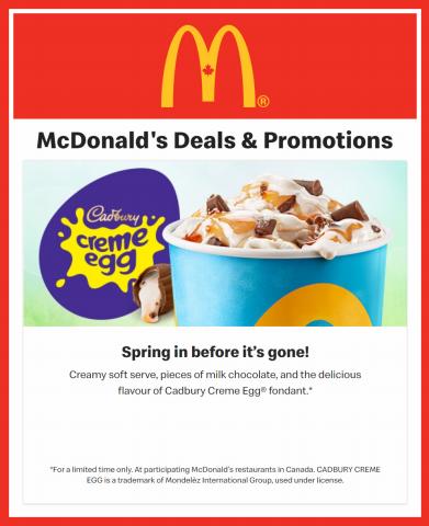 McDonald's catalogue | McDonald's Deals & Promotions | 2022-04-15 - 2022-06-19
