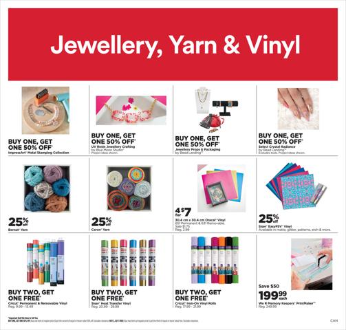 Michaels catalogue in Montreal | 1/27 Weekly Ad Canada | 2023-01-27 - 2023-02-02
