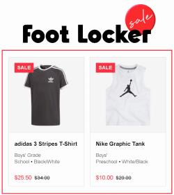 Adidas deals in the Foot Locker catalogue ( Expires today)