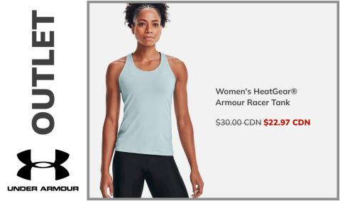 Sport offers in Montreal | Outlet Deals in Under Armour | 2022-05-17 - 2022-07-04