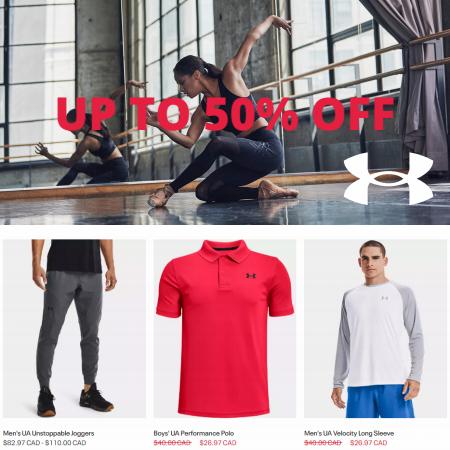 Under Armour catalogue in Edmonton | UP TO 50% OFF | 2022-09-14 - 2022-10-14