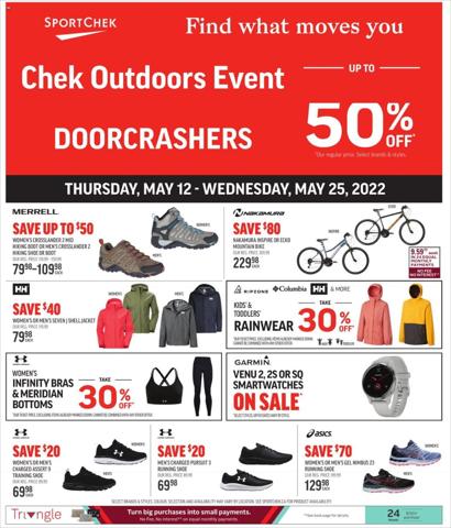 Sport Chek catalogue in Fort McMurray | Sport Chek weekly flyer | 2022-05-12 - 2022-05-25