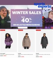 Sport offers in Vancouver | Winter Sales Up to 40% off in Sports Experts | 2023-01-26 - 2023-02-09