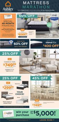 Home & Furniture deals in the Ashley Furniture catalogue ( 2 days left)
