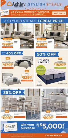 Ashley Furniture catalogue in Courtenay | Deals Flyer | 2022-06-14 - 2022-06-24