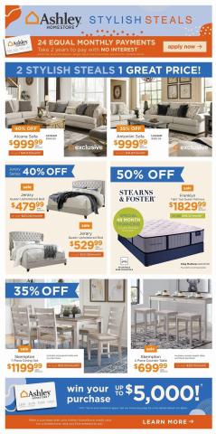 Home & Furniture offers | Deals Flyer in Ashley Furniture | 2022-06-14 - 2022-06-24