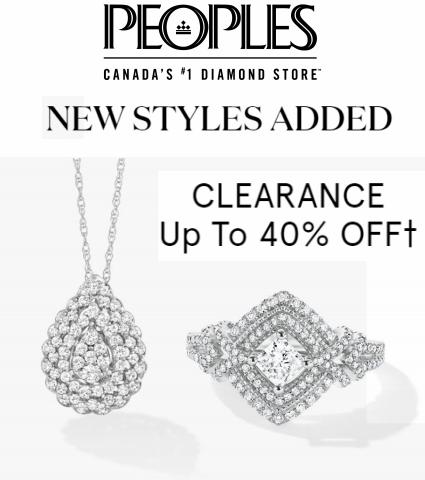 Peoples Jewellers catalogue | Clearance Up to 40% Off | 2023-05-31 - 2023-07-01