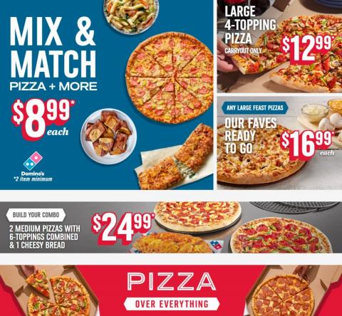 Domino's Pizza catalogue in Montreal | Domino's Pizza Promotion | 2023-03-11 - 2023-04-11