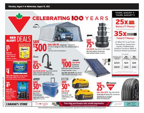 Canadian Tire catalogue in Timmins | Canadian Tire weekly flyer | 2022-08-04 - 2022-08-10