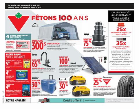 Canadian Tire catalogue | Canadian Tire weekly flyer | 2022-08-04 - 2022-08-10