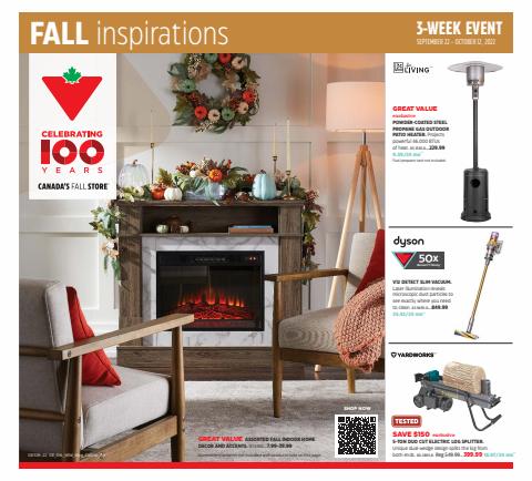Canadian Tire catalogue in Saskatoon | Canadian Tire weekly flyer | 2022-09-22 - 2022-10-12