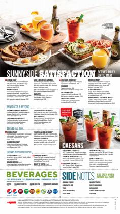 Restaurants deals in the Chili's catalogue ( More than a month)