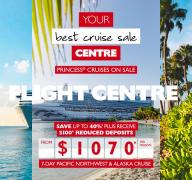 Travel offers in London | Best Cruise Sale in Flight Centre | 2023-03-12 - 2023-05-12