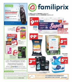Pharmacy & Beauty deals in the Familiprix catalogue ( Expires tomorrow)